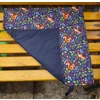 Compact, Lightweight SQUIRREL Sit, Sitting Mat, Padded Ground Mat, Quilted with Waterproof Back