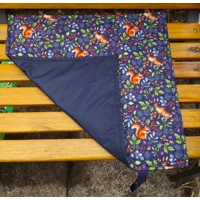 Compact, Lightweight SQUIRREL Sit, Sitting Mat, Padded Ground Mat, Quilted with Waterproof Back