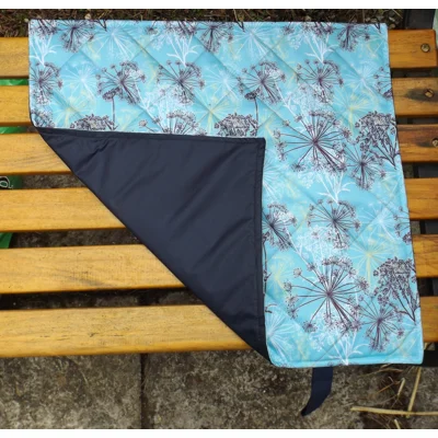Compact, Lightweight DANDELION Sit, Sitting Mat, Padded Ground Mat, Quilted WATERPROOF TOP & BOTTOM