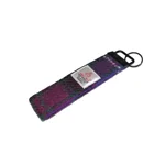 Western Isles Tartan Harris Tweed Key Fob Ring