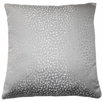 Prestigious Textiles Crater Silver Grey Cushion Cover 16