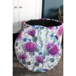 Large 40x40x40cm STORAGE Stool/Footstool Velvet Thistle Large 40x40x40cm STORAGE Stool/Footstool Velvet Thistle