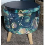 Large 40x40x40cm STORAGE Stool/Footstool Boeme Bonito Velvet Large 40x40x40cm STORAGE Stool/Footstool Boeme Bonito Velvet