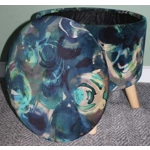 Large 40x40x40cm STORAGE Stool/Footstool Boeme Bonito Velvet Large 40x40x40cm STORAGE Stool/Footstool Boeme Bonito Velvet