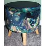 Large 40x40x40cm STORAGE Stool/Footstool Boeme Bonito Velvet Large 40x40x40cm STORAGE Stool/Footstool Boeme Bonito Velvet