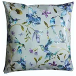 Voyage Hummingbird Waterproof Oil Cloth Outdoor Cushion Cover 16" (Cover Only)
