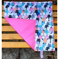 Compact, Lightweight CATS Sit, Sitting Mat, Padded Ground Mat, Quilted, WATERPROOF TOP & BOTTOM