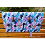 Compact, Lightweight CATS Sit, Sitting Mat, Padded Ground Mat, Quilted, WATERPROOF TOP & BOTTOM