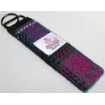 Western Isles Tartan Harris Tweed Key Fob Ring