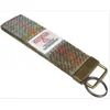 Hunting Macleod Tartan Harris Tweed Key Fob Key Ring