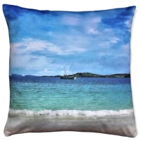 Velvet Photo Cushion Reef, Uig, Outer Hebrides 16