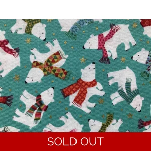 Christmas - Let It Snow - Polar Bears - Metallic