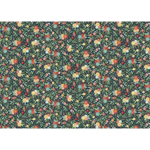 Amelia - Floral - Blue