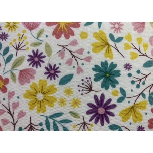 Lewis & Irene - Spring Treats - Spring Floral on Cream