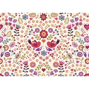 Lewis & Irene - Little Matryoshka - Little Bird Floral Heart