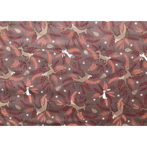 Lewis & Irene - New Forest Winter - Deer and Hare on Earth