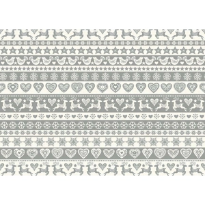 Makower - Scandi - Stripe - Grey