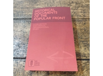 the Popular Front A Collection for Critical Organizational Study