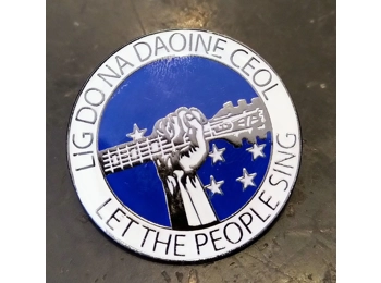 SOLD OUT! Let the people sing Badge