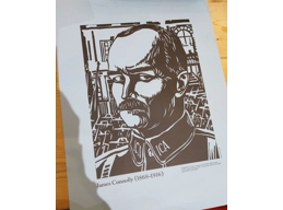 James Connolly Poster Blue