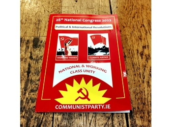 Communist Party Ireland Political Resolution 2022