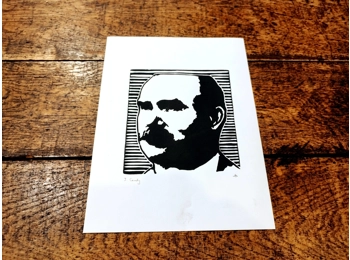 James Connolly Print (Black)