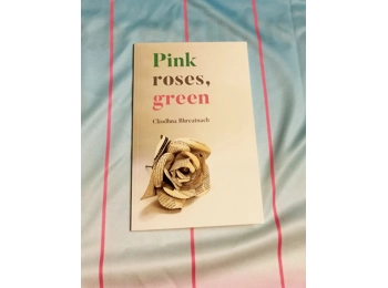 Pink, Roses, Green