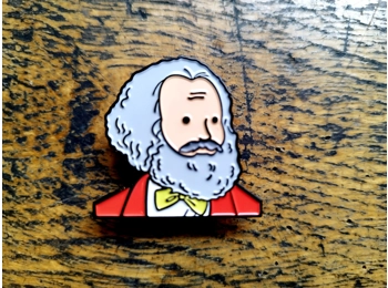 Karl Marx pin