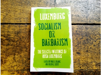 Rosa Luxemburg: Socialism or Barbarism Selected Writings by Rosa Luxemburg