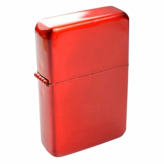 Rotes Stahlfeuerzeug