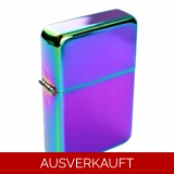 Regenbogenfarbenes Stahlfeuerzeug