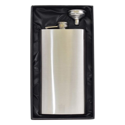 12 Oz Flachmann In Einer Geschenkschachtel