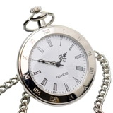 Taschenuhr - Silber mit Deckel