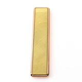 Rechteckiges USB Feuerzeug - Gold