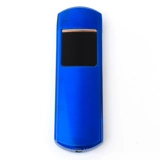 Abgerundetes USB-Feuerzeug - Blau