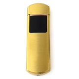 Abgerundetes USB-Feuerzeug - Gold