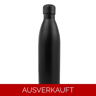 Thermosflasche - 750ml - Schwarz