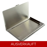 Visitenkartenetui - Stahl