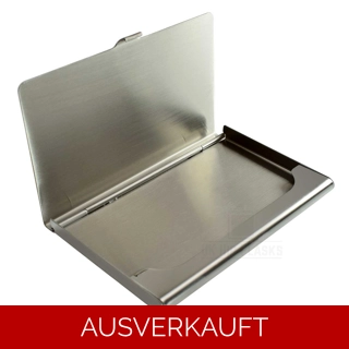 Visitenkartenetui - Stahl