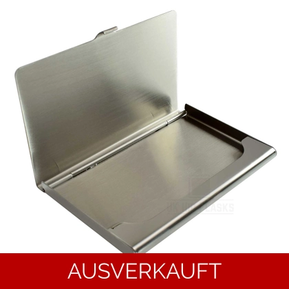 Visitenkartenetui - Stahl
