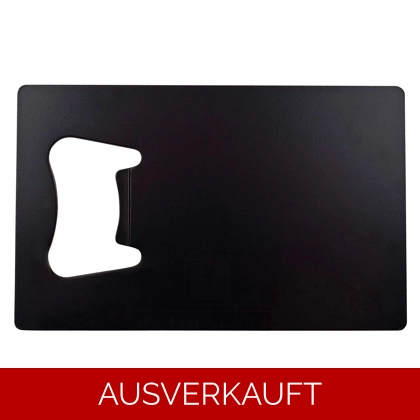 Flaschenöffner - Rechteckig – Schwarz