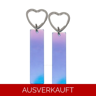 Acryl Schlüsselanhänger - Rechteckig -..