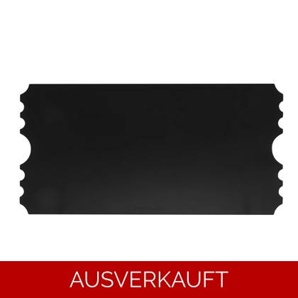 Acryl-Etikett - Schwarz