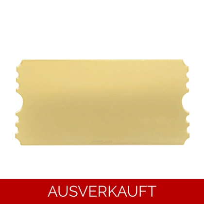 Acryl-Etikett - Goldener Spiegel