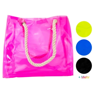 PVC-Tasche mit Kordelgriff