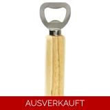 Flaschenöffner Aus Metall Mit Holzgriff