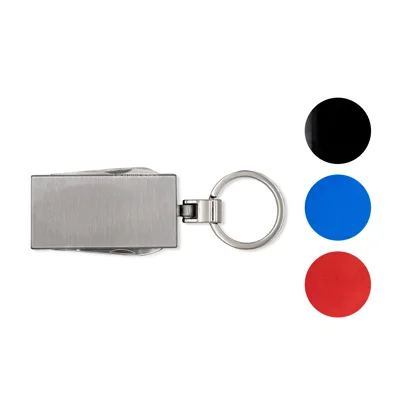 Rechteckiger Multi-Tool-Schlüsselanhänger