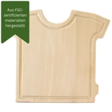 Buchenholz - Mittelgroßes - T-Shirt-Fo..