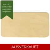 Buchenholz - Unbehandelt Rechteckig Ge..