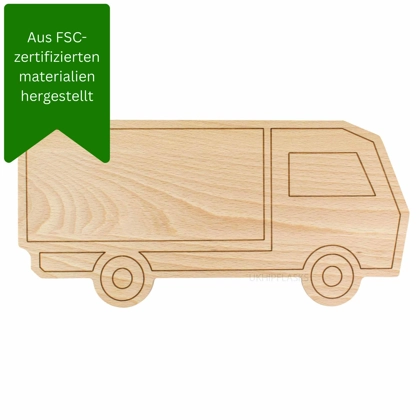 Buchenholz - Lastwagen Schneidebrett